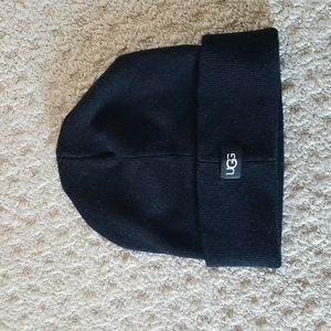 Ugg Brand Black Beanie Slouchy